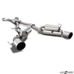 JAPSPEED K4 STAINLESS CAT BACK EXHAUST SYSTEM FOR NISSAN 350Z Z33 3.5 DE 03-05