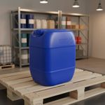 30L Plastic Jerry Can Leak Proof Heavy Duty Plastic Barrel for Garage