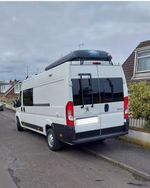Stainless Steel Spare Wheel Carrier Bracket Peugeot Boxer Citroen Relay & Ducato