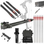 Archery Rapid Bow Launcher Laser Sight Carbon Arrow Compound Recurve Shooting