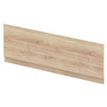 1800mm Straight Bath Front Panel and Plinth - Bleached Oak
