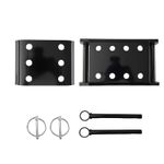 Adjustable Height Tow Hitch Drop Plate fit for Land Rover Defender Pickup 3500kg