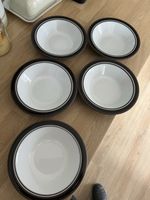 5 Hornsea "Contrast" Cereal Bowls Read Description
