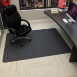 90x120cm Office Rolling Chair Mat Computer Gaming Carpet Bedroom Living Room