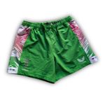Castore Harlequins Rugby Shorts Big Summer Kick-Off Green Mens Size L