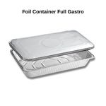 Large Foil Container & Lids Full Gastro Deep 21x13x3" Aluminium Container Trays