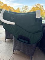 EQUIPAD Velvet Close Contact Forest Green Saddle Pad, FULL