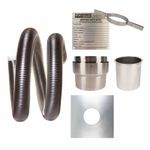 Chimney Flexible Flue Liner 316 Grade & Installation Kit 1 for Multifuel Stoves
