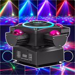 140W RGBW LED Laser Beam 4Arms Moving Head Stage Light DMX DJ Disco Party Lights