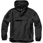 Brandit Summer Windbreaker Mens Breathable Adjustable Ligtweight Black