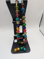 Il Murano Necklace And Two Pairs Earrings 925 Sterling Silver