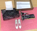 StarTech PCI2S5502 RS232 Dual 2 Port PCI Serial Adapter Full or Half Profile