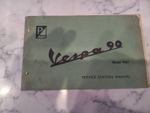 Vespa 90 model V9A1 original workshop manual 
