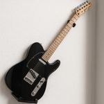 For Electric Guitar Wall Mount Bracket Holder Horizontal Display Rack Black