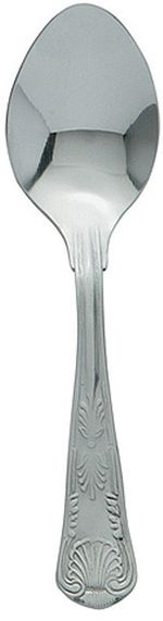 12x Kings Coffee Spoon, Cutlery, Dozen Coffee Spoons, Stainless Steel 18/0