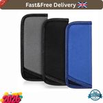 3 Pcs Glasses Bag Man Travel Pouch Sunglasses Cover Eyeglass Case Soft