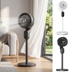 39" Pedestal Fan with Remote 90° Oscillating 8 Speeds Adjustable Height