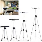 Aluminum Tripod Projector Stand Height Adjustable Laptop Computer Video Holder
