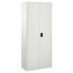 Vinsetto Filing Cabinet Storage Office 2 Doors Adjustable Shelf Metal Furniture