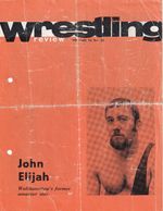 WRESTLING REVIEW Vol 19 No.23 @ Northampton 19 June 1972 Signed STEVE VEIDOR + 1