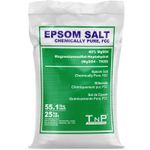 Epsom Salts 25KG Pure Bath Epsom Salt Spa Bathing Magnesium Sulphate Crystals