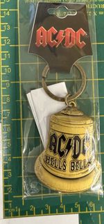 AC/DC Hells Bells Very High Quality Metal Key Chain Officially Licensed