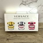 Versace Miniatures Collection 3x 5ml Set Bright Crystal EDT Yellow Diamond EDT