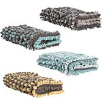 Bath Mat 50x80cm Loops Heavy Absorbent Cotton Rich Bathmat Random Colour