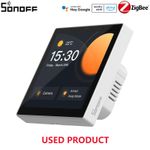 Used SONOFF NSPanel Pro Smart Home Control Panel,Zigbee Hub Gateway Temp Control