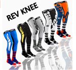 100% REV Knee Brace MX Socks,Enduro Performance Over the Knee Long MX Socks