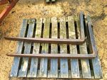 Forklift Pallet Fork Tines Stamped, 1250x500 Pair