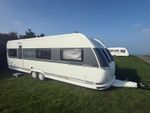 2020 Hobby Prestige 720 UKFE – Rare 7-berth Twin Axle Family Caravan