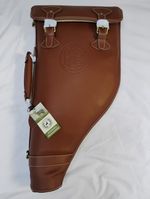 Farmhood Leg of Mutton Gun Hunter Case Light Brown Leather