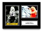 Debbie Harry Hand Signed A4 Photo Autograph Blondie Music Gift Display + COA