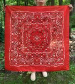 SALE! 18 Colors! Giant Extra Large Texas Size Paisley Bandana  42x42