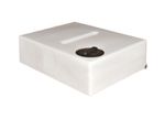 250L Litre Flat Plastic Water Storage Tank Window Cleaning Camping Valeting 
