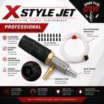X STYLE JET Pressure Washer SoftWash Chemical Downstream injector for hypo X JET
