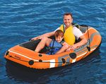New Bestway Inflatable Fishing Rowing Boat Raft Canoe Kayak Dinghy Rubber Boat 