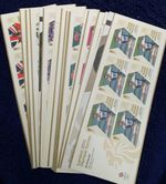 2012 London Olympic Full Sets Of Stamps. stamps 1st class face £232