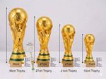 FIFA World Cup 2026 Trophy Replica Gold Soccer Cup 13-36cm | FREE Gift with 36cm