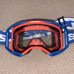 ALPINESTARS VISION 8 GOGGLES LAHND IRON CAMO MIRROR SILVER & CLEAR LENS MX NEW