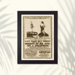 Framed For the Benefit of Mr Kite Circus Poster Print Beatles Poster Print