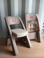 The Step 2 Company Child Toddler Folding Plastic Chair x 2 - Made In The USA 