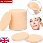 ROUND BLENDER MAKEUP SPONGES BLENDING FACE BEAUTY FOUNDATION APPLICATOR PUFF