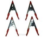 4PC Metal SPRING CLAMPS GRIPS CLIPS MARKET STALL 4 " CLAMP TARPAULIN COVER