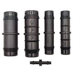 Antelco Joiner Barb Connector 4mm 13mm 19mm Hose Coupler Irrigation Pipe Fitting