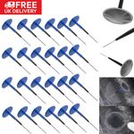 24Pcs Auto Car Truck Tire Tyre Puncture Repair Plug Patch Kit 50mmx6mm Mushroom