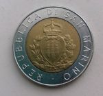 San Marino - 500 Lire Coin 1987 - Bimetallic - Excellent Condition