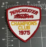 Vintage Winchester Western Champions Club 1975 Shooting Sports Rifles Guns Patch