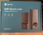 DEVO G5 WiFi Smart Lock Keypad Black Front & Rear Lock with Key IC Card